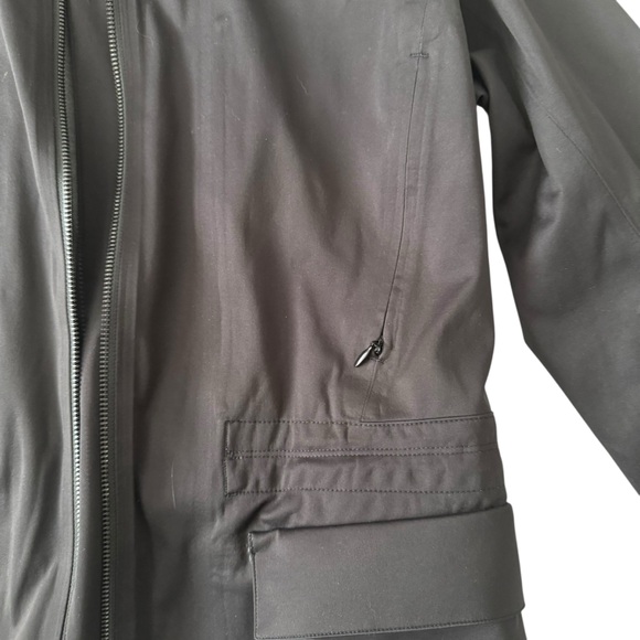 Lululemon &go Cityfarer Anorak Black Grey Size 6 Glyde Softshell - Picture 4 of 15